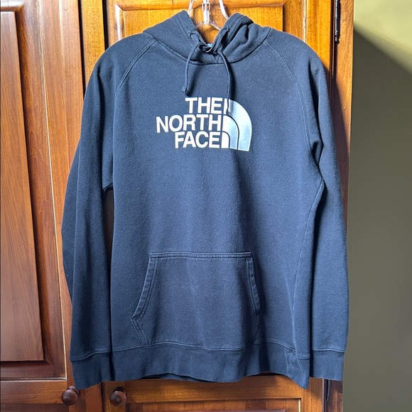 The North Face Tops - Black Ladies The North Face Sweatshirt with Hood